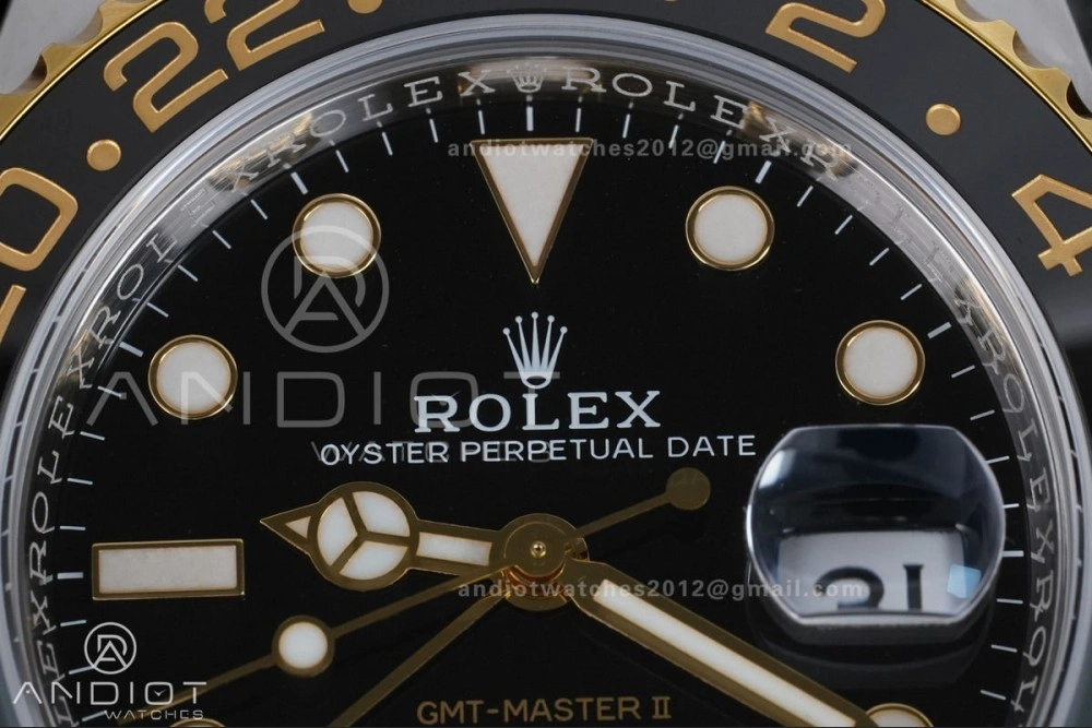 GMT Master II 126713 GRNR ARF Best Edition Black Dial on SS YG Jubilee Bracelet New SH3285 V2