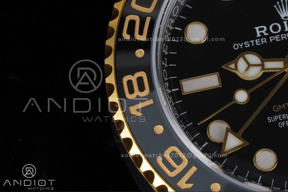 GMT Master II 126713 GRNR ARF Best Edition Black Dial on SS YG Jubilee Bracelet New SH3285 V2