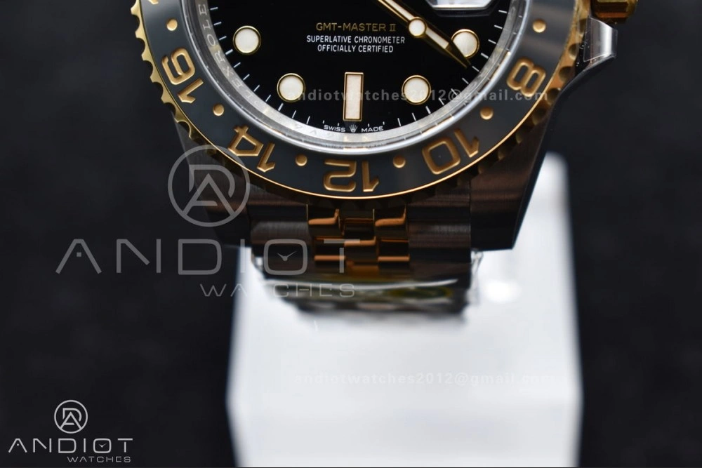 GMT Master II 126713 GRNR Clean 1:1 Best Edition Black Dial on Jubilee Bracelet DD3285 CHS