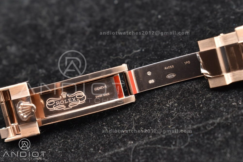 GMT Master II 126715 CHNR 904L SS ARF 1:1 Best Edition on RG Bracelet New SH3285 CHS