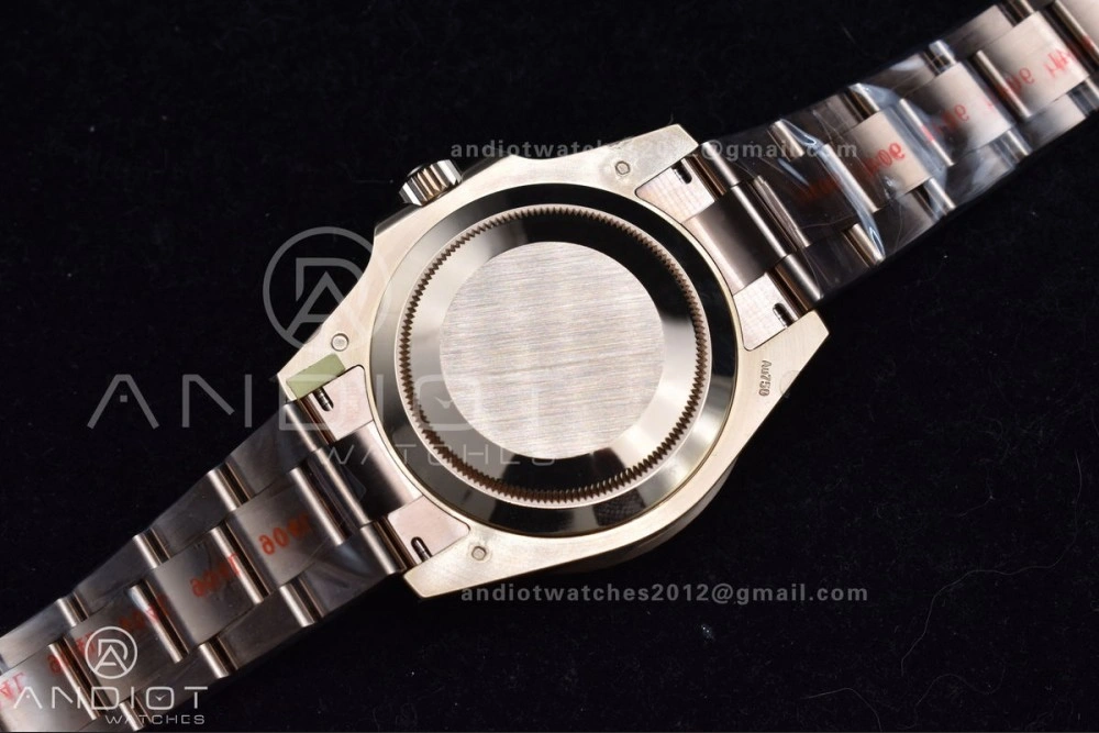 GMT Master II 126715 CHNR 904L SS ARF 1:1 Best Edition on RG Bracelet New SH3285 CHS