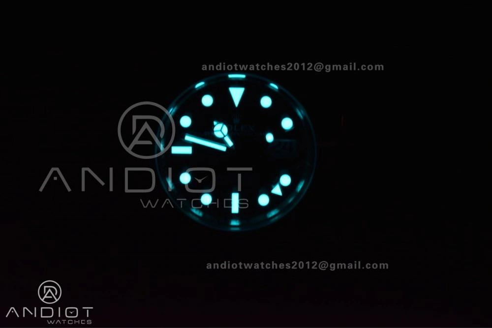 GMT Master II 126715 CHNR 904L SS ARF 1:1 Best Edition on RG Bracelet New SH3285 CHS