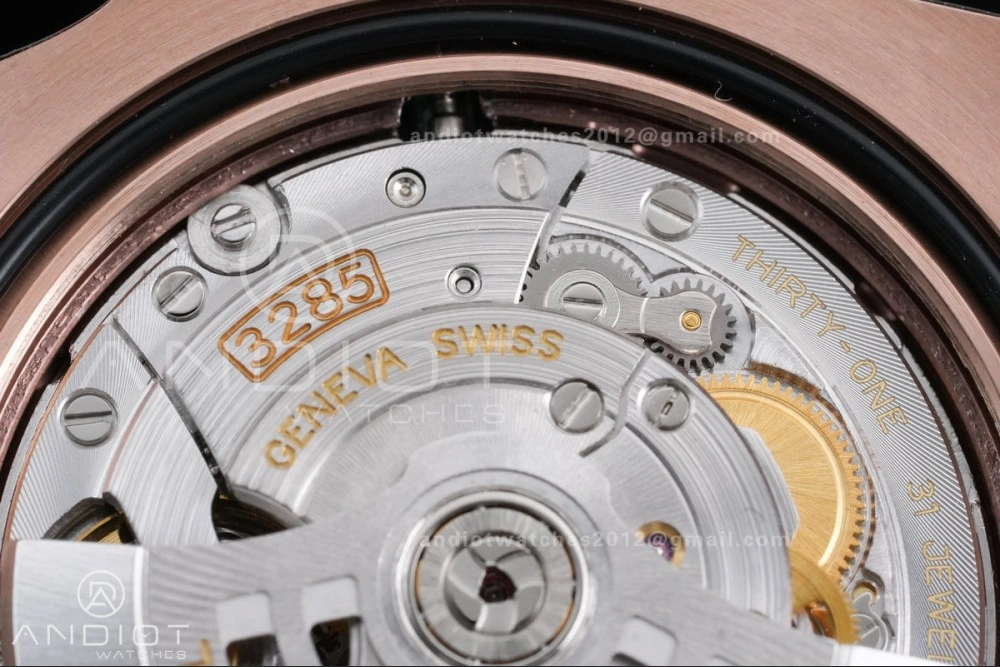 GMT Master II 126715 CHNR ARF Best Edition Tiger Iron Dial on RG Oyster Bracelet Sh3285