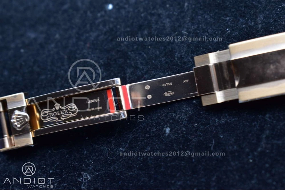 GMT Master II 126715 CHNR Gain Weight Gold Factory 1:1 Best Edition Black Dial on RG Bracelet VR3285 CHS