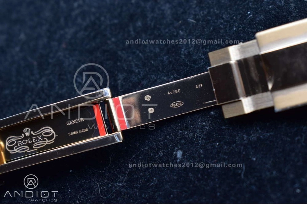 GMT Master II 126715 CHNR Gain Weight Gold Factory 1:1 Best Edition Black Dial on RG Bracelet VR3285 CHS