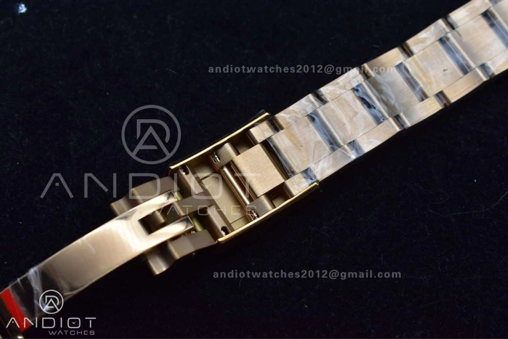 GMT Master II 126715 CHNR Gain Weight Gold Factory 1:1 Best Edition Black Dial on RG Bracelet VR3285 CHS