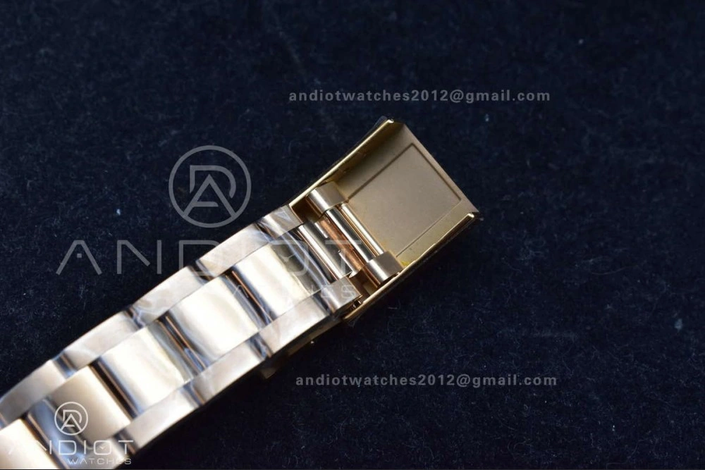 GMT Master II 126715 CHNR Gain Weight Gold Factory 1:1 Best Edition Black Dial on RG Bracelet VR3285 CHS