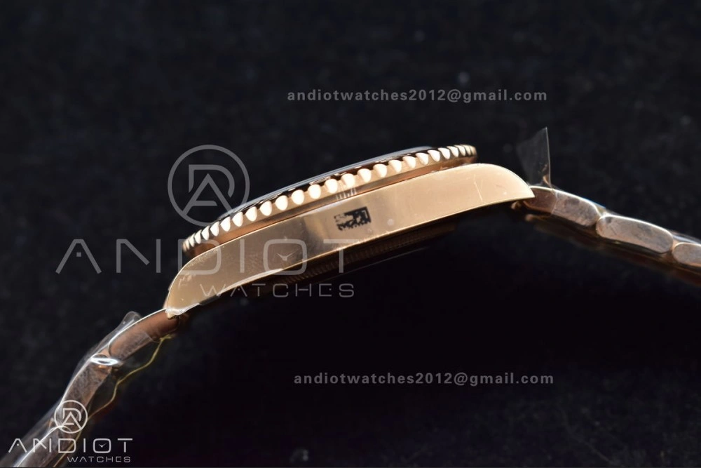 GMT-Master II 126715CHNR Black Red Ceramic Clean Factory Best Edition on SS RG Bracelet DD3285 CHS