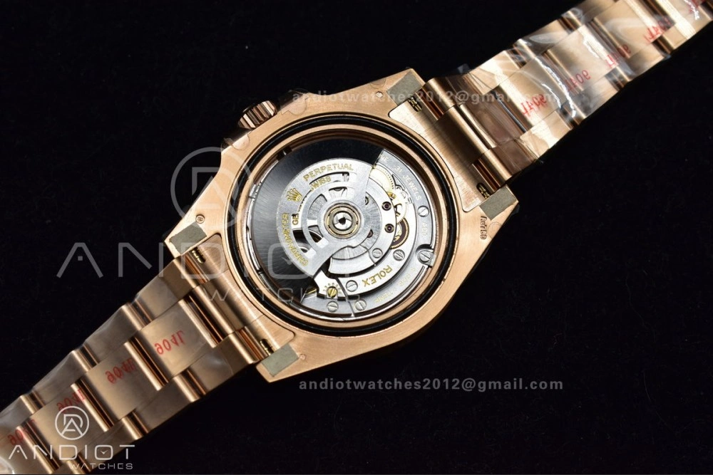 GMT-Master II 126715CHNR Black Red Ceramic Clean Factory Best Edition on SS RG Bracelet DD3285 CHS