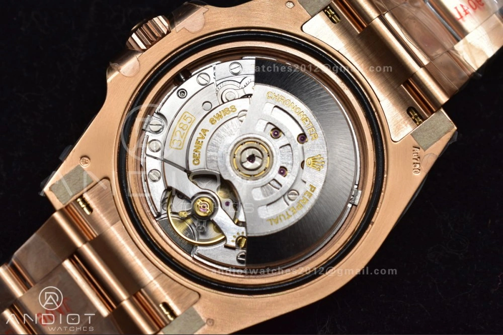 GMT-Master II 126715CHNR Black Red Ceramic Clean Factory Best Edition on SS RG Bracelet DD3285 CHS