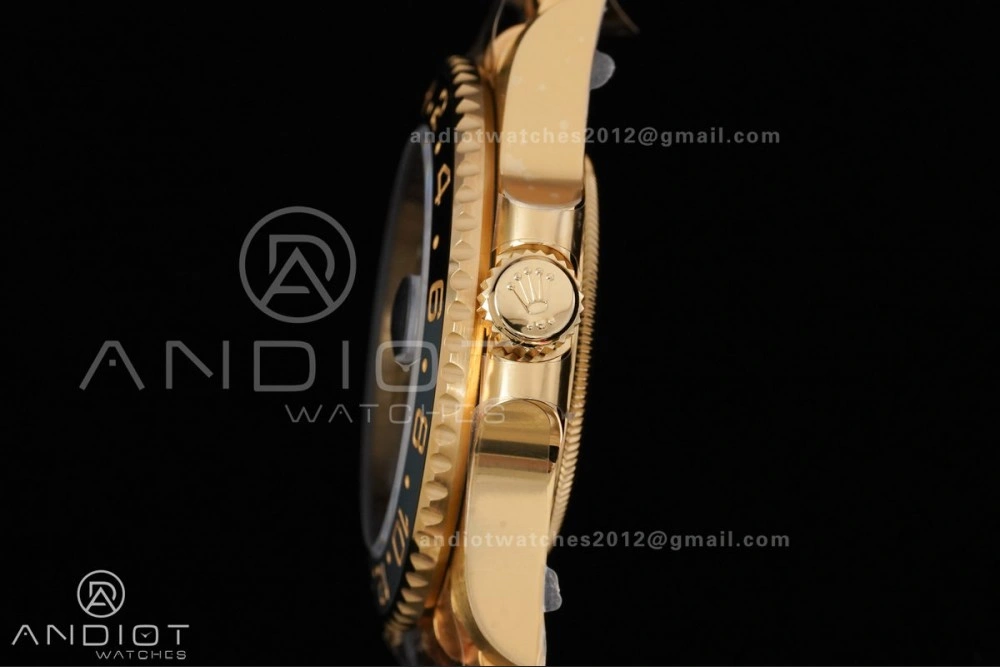 GMT Master II 126718 GRNR ARF Best Edition Black Dial on YG Jubilee Bracelet New SH3285 V2