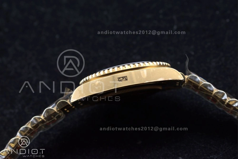 GMT Master II 126718 GRNR Clean 1:1 Best Edition Black Dial on YG Jubilee Bracelet DD3285 CHS