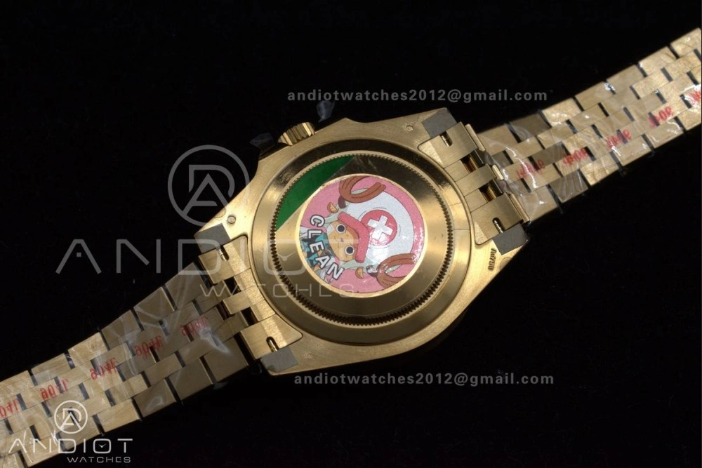 GMT Master II 126718 GRNR Clean 1:1 Best Edition Black Dial on YG Jubilee Bracelet DD3285 CHS