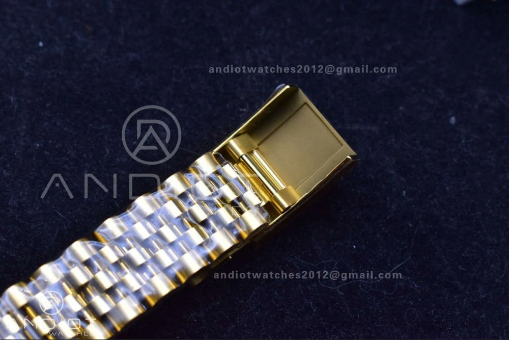 GMT Master II 126718 GRNR Gain Weight Gold Factory 1:1 Best Edition Black Dial on YG Jubilee Bracelet VR3285 CHS