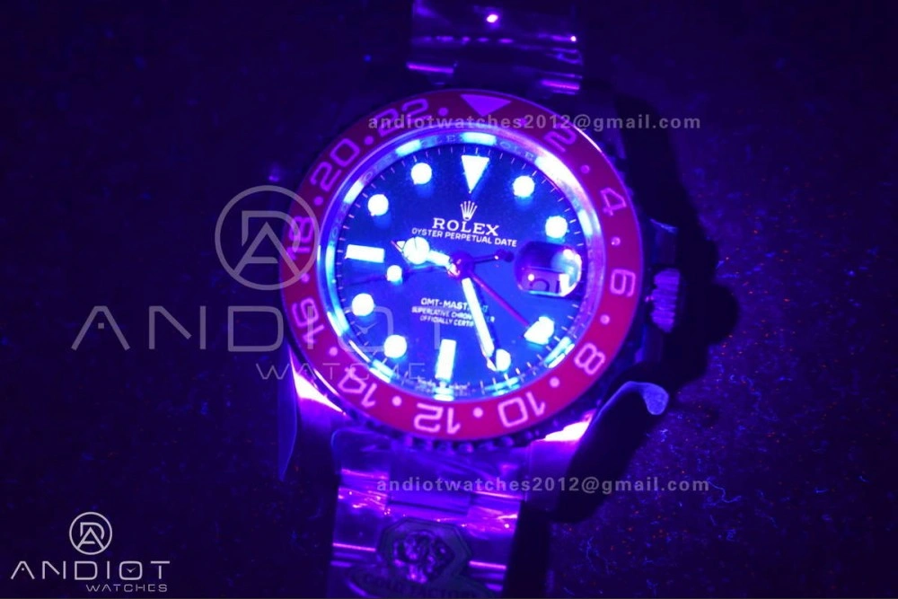 GMT Master II 126719 BLRO Gain Weight Gold Factory 1:1 Best Edition Black Dial on Oyster Bracelet VR3285 CHS