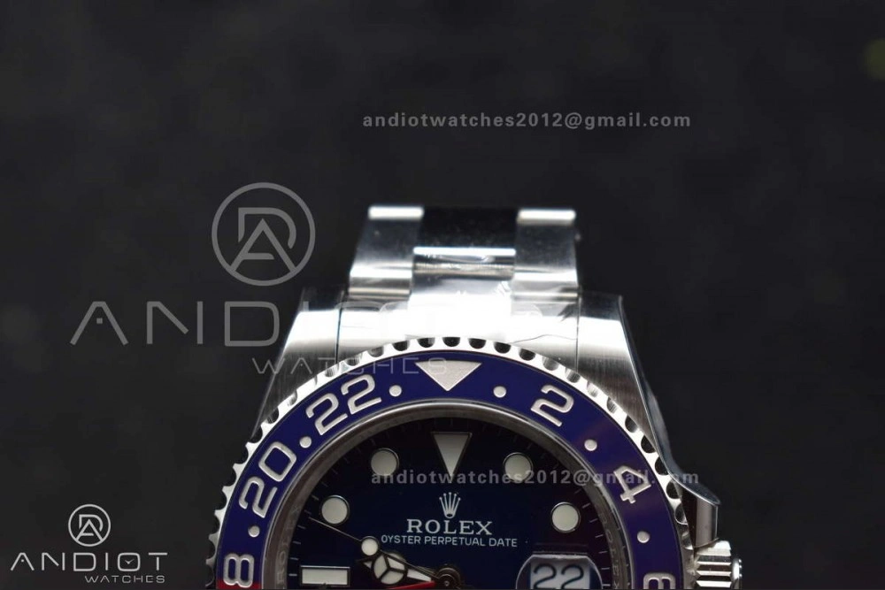 GMT Master II 126719 BLRO Gain Weight Gold Factory 1:1 Best Edition Black Dial on Oyster Bracelet VR3285 CHS