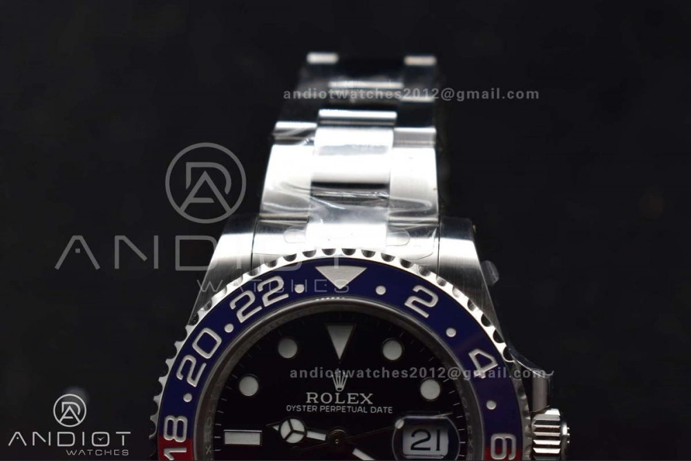 GMT Master II 126719 BLRO Gain Weight Gold Factory 1:1 Best Edition Blue Dial on Oyster Bracelet VR3285 CHS