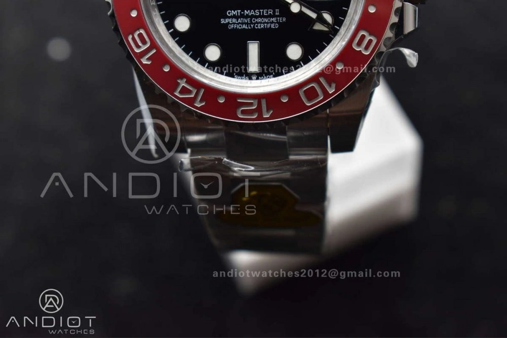 GMT Master II 126719 BLRO Gain Weight Gold Factory 1:1 Best Edition Blue Dial on Oyster Bracelet VR3285 CHS