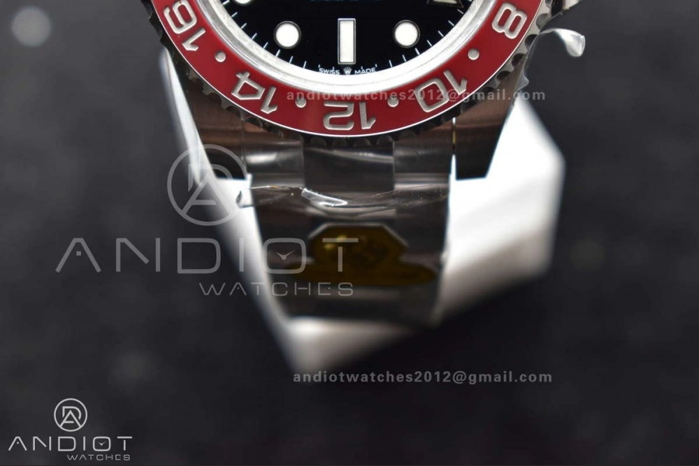 GMT Master II 126719 BLRO Gain Weight Gold Factory 1:1 Best Edition Blue Dial on Oyster Bracelet VR3285 CHS