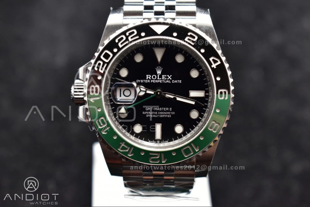 GMT Master II 126720 VTNR 904L SS Clean Factory 1:1 Best Edition on Jubilee Bracelet DD3285 CHS