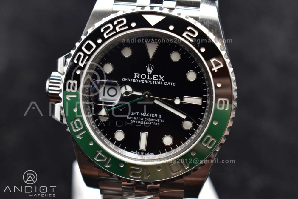 GMT Master II 126720 VTNR 904L SS Clean Factory 1:1 Best Edition on Jubilee Bracelet DD3285 CHS