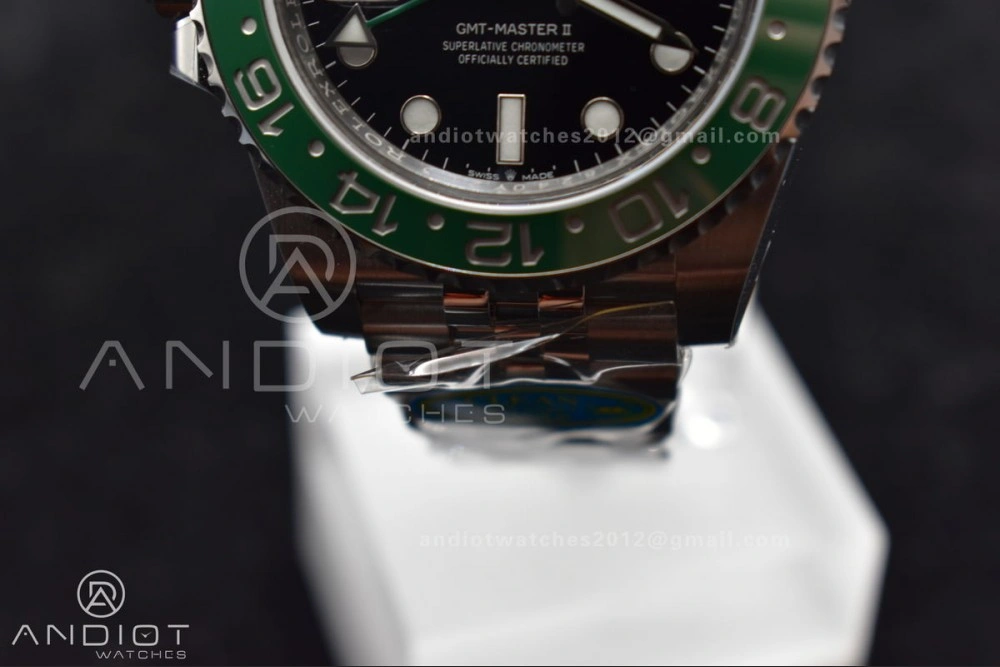 GMT Master II 126720 VTNR 904L SS Clean Factory 1:1 Best Edition on Jubilee Bracelet DD3285 CHS