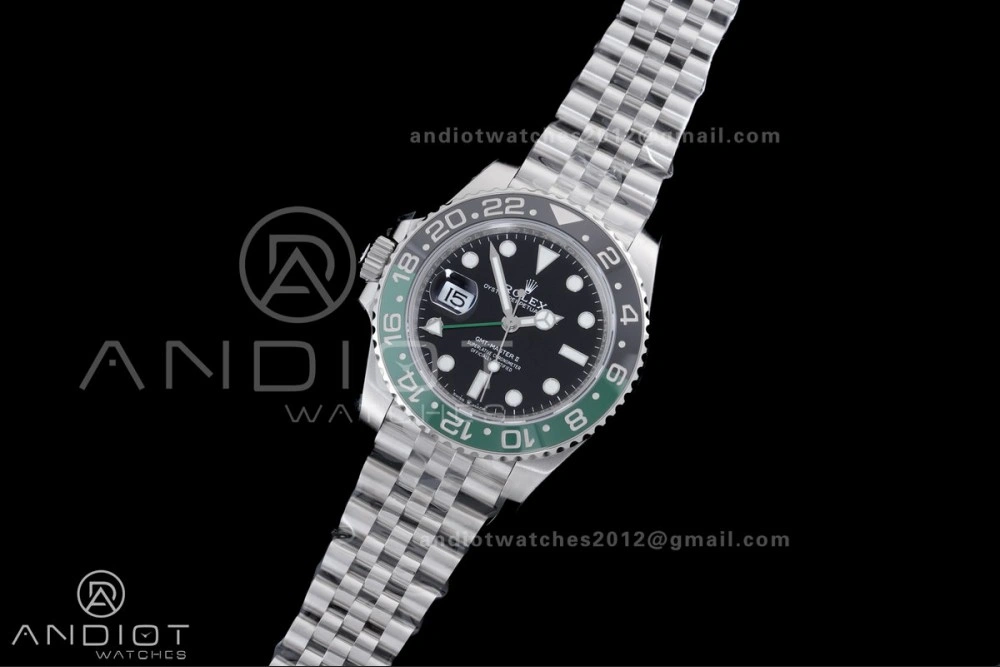 GMT-Master II 126720 VTNR 904L Steel V3 VSF 1:1 Sprite Best Edition Black Dial On Jubilee Bracelet DD3285