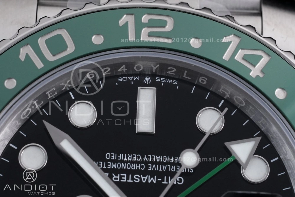 GMT-Master II 126720 VTNR 904L Steel V3 VSF 1:1 Sprite Best Edition Black Dial On Jubilee Bracelet DD3285