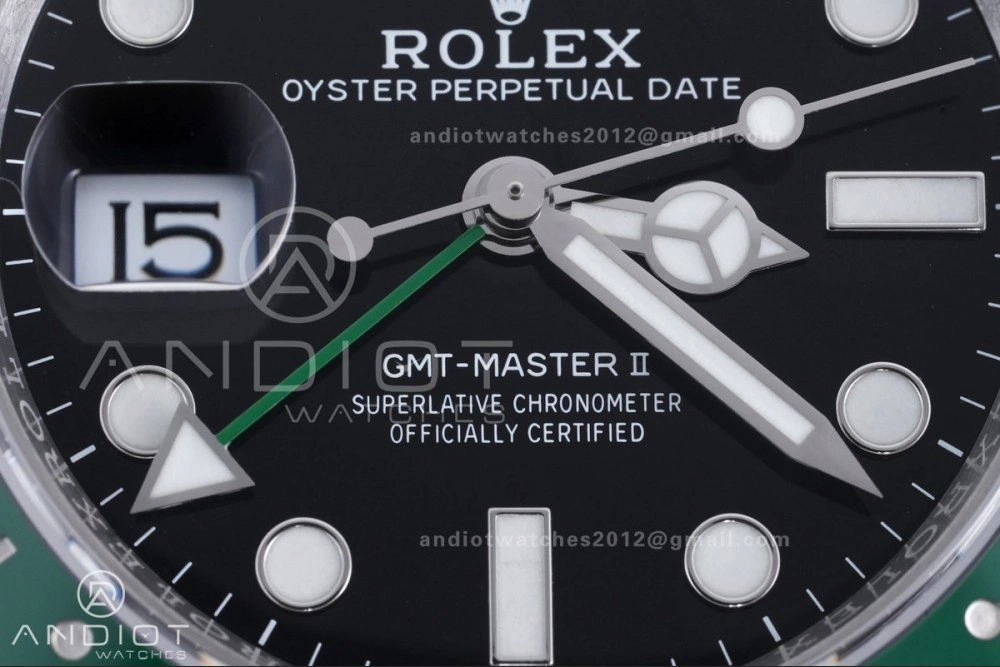 GMT-Master II 126720 VTNR 904L Steel V3 VSF 1:1 Sprite Best Edition Black Dial On Jubilee Bracelet DD3285
