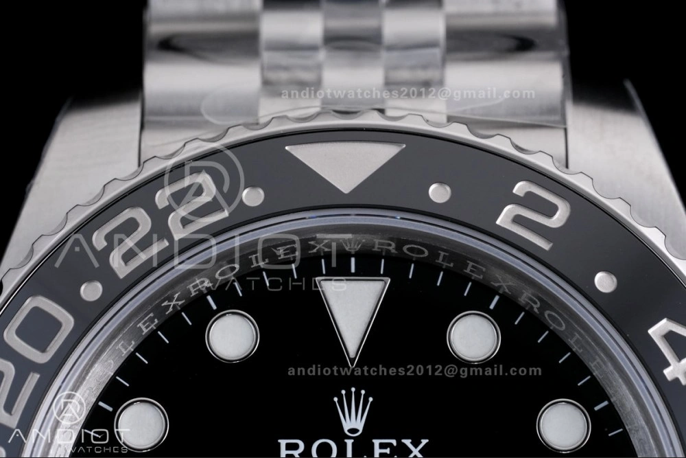 GMT-Master II 126720 VTNR 904L Steel V3 VSF 1:1 Sprite Best Edition Black Dial On Jubilee Bracelet DD3285