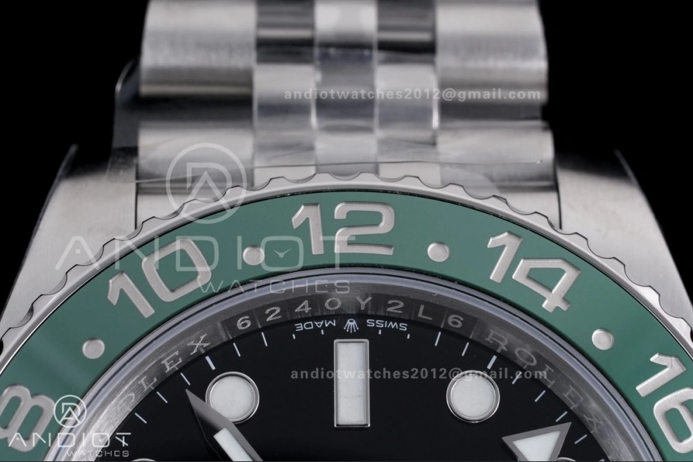 GMT-Master II 126720 VTNR 904L Steel V3 VSF 1:1 Sprite Best Edition Black Dial On Jubilee Bracelet DD3285