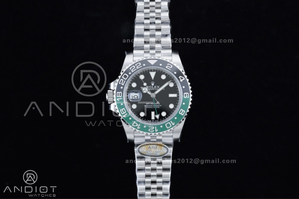 GMT Master II 126720 VTNR LHD 904L SS ARF 1:1 Best Edition on Jubilee Bracelet New SH3285 V2