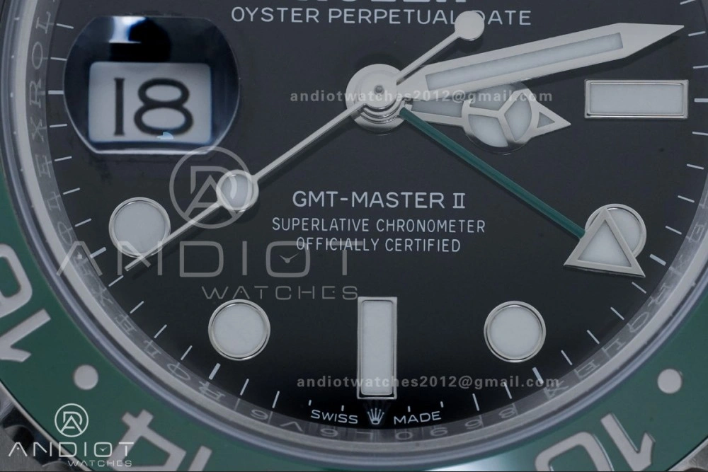 GMT Master II 126720 VTNR LHD 904L SS ARF 1:1 Best Edition on Jubilee Bracelet New SH3285 V2