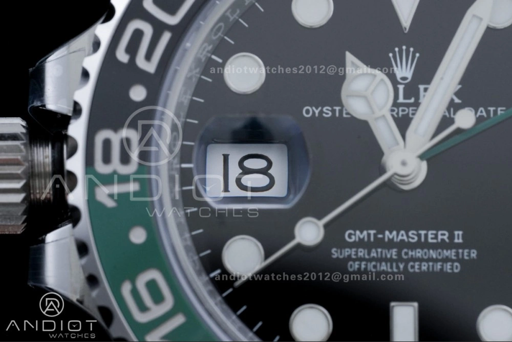 GMT Master II 126720 VTNR LHD 904L SS ARF 1:1 Best Edition on Jubilee Bracelet New SH3285 V2