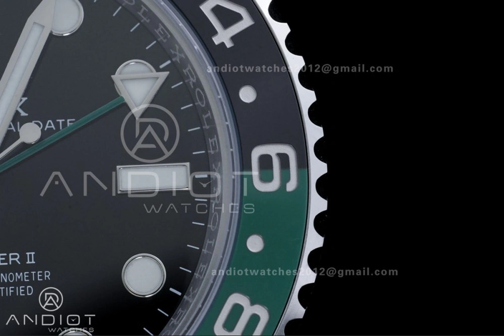 GMT Master II 126720 VTNR LHD 904L SS ARF 1:1 Best Edition on Jubilee Bracelet New SH3285 V2