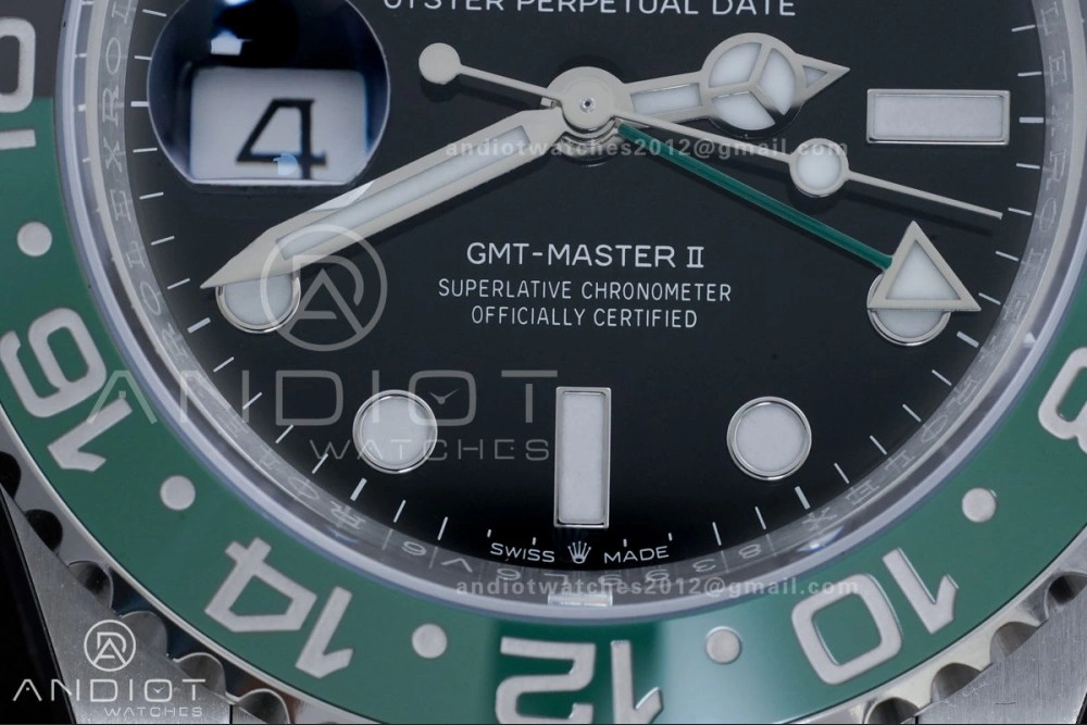 GMT Master II 126720 VTNR LHD 904L SS ARF 1:1 Best Edition on Oyster Bracelet New SH3285 V2