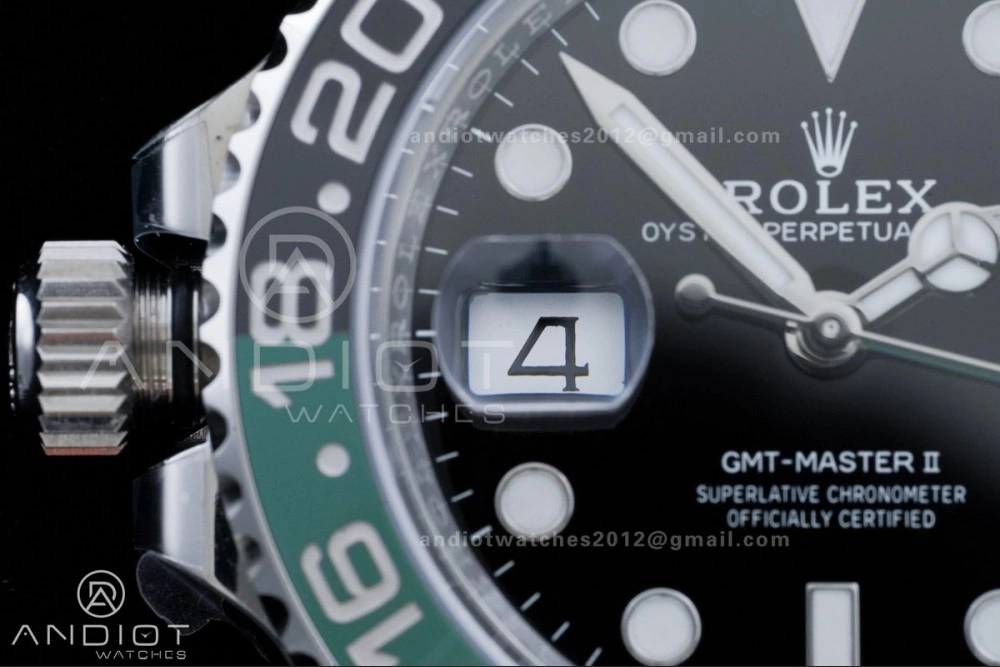 GMT Master II 126720 VTNR LHD 904L SS ARF 1:1 Best Edition on Oyster Bracelet New SH3285 V2