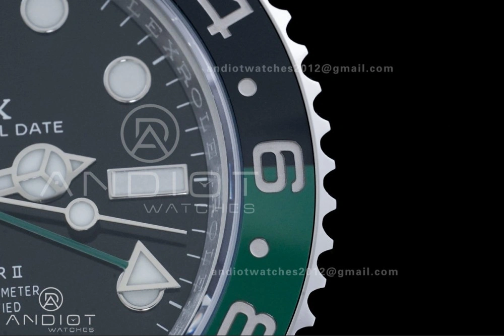 GMT Master II 126720 VTNR LHD 904L SS ARF 1:1 Best Edition on Oyster Bracelet New SH3285 V2