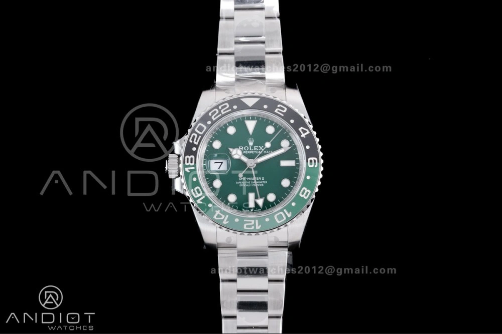 GMT-Master II 126729 VTNR 904L SS V3 VSF 1:1 Sprite Best Edition Green Dial On Oyster Bracelet DD3285
