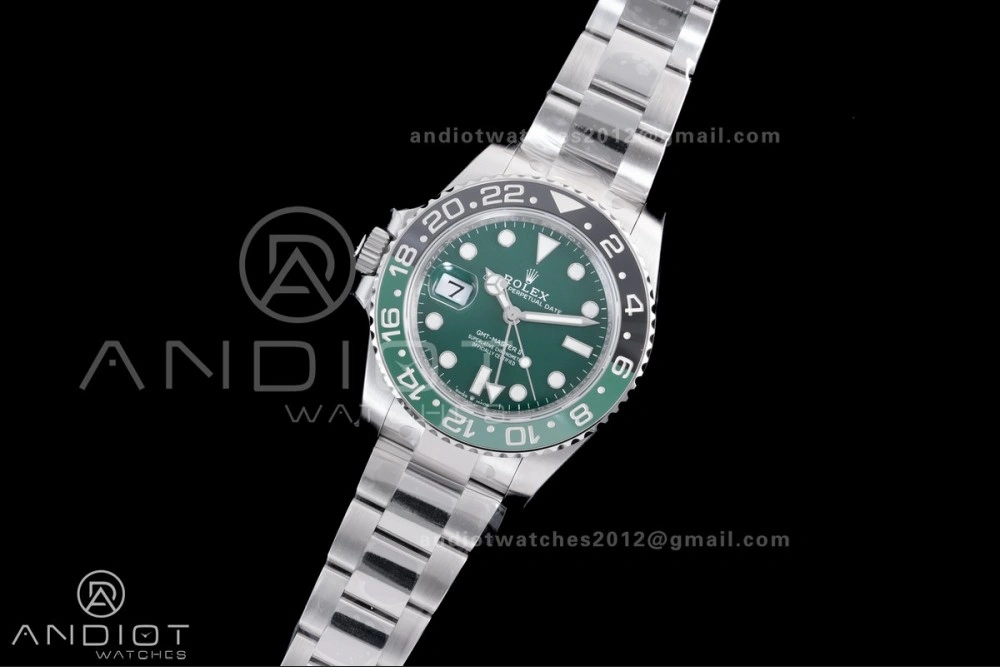 GMT-Master II 126729 VTNR 904L SS V3 VSF 1:1 Sprite Best Edition Green Dial On Oyster Bracelet DD3285