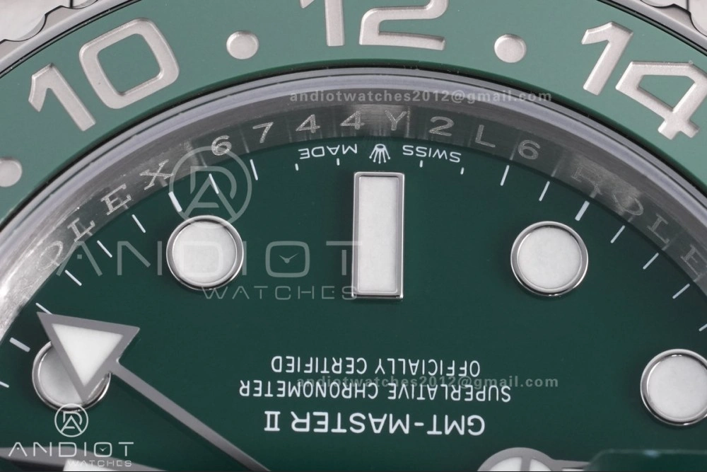 GMT-Master II 126729 VTNR 904L SS V3 VSF 1:1 Sprite Best Edition Green Dial On Oyster Bracelet DD3285