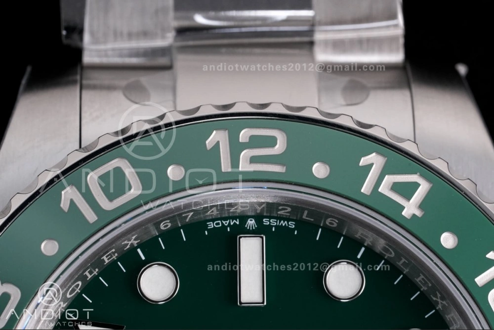 GMT-Master II 126729 VTNR 904L SS V3 VSF 1:1 Sprite Best Edition Green Dial On Oyster Bracelet DD3285