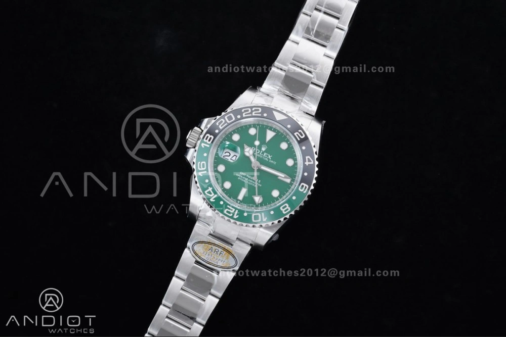 GMT Master II 126729 VTNR LHD 904L SS ARF Sprite 1:1 Best Edition on Oyster Bracelet New SH3285 V2