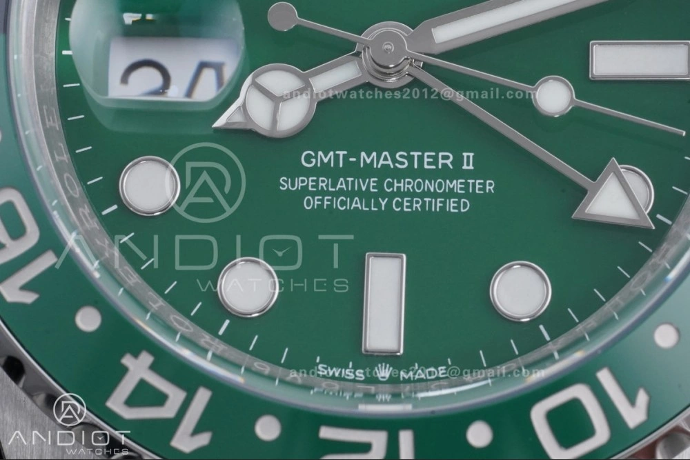 GMT Master II 126729 VTNR LHD 904L SS ARF Sprite 1:1 Best Edition on Oyster Bracelet New SH3285 V2