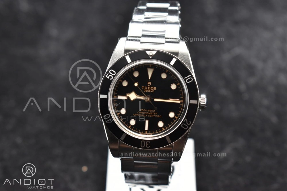 Heritage Black Bay 37mm SS ZF 1:1 Best Edition Black Dial on SS Bracelet A2824