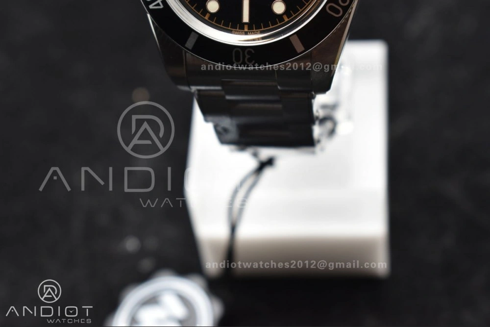 Heritage Black Bay 37mm SS ZF 1:1 Best Edition Black Dial on SS Bracelet A2824
