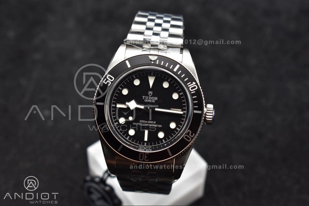 Heritage Black Bay 41mm SS ZF 1:1 Best Edition Black Dial on Jubilee Bracelet A2824