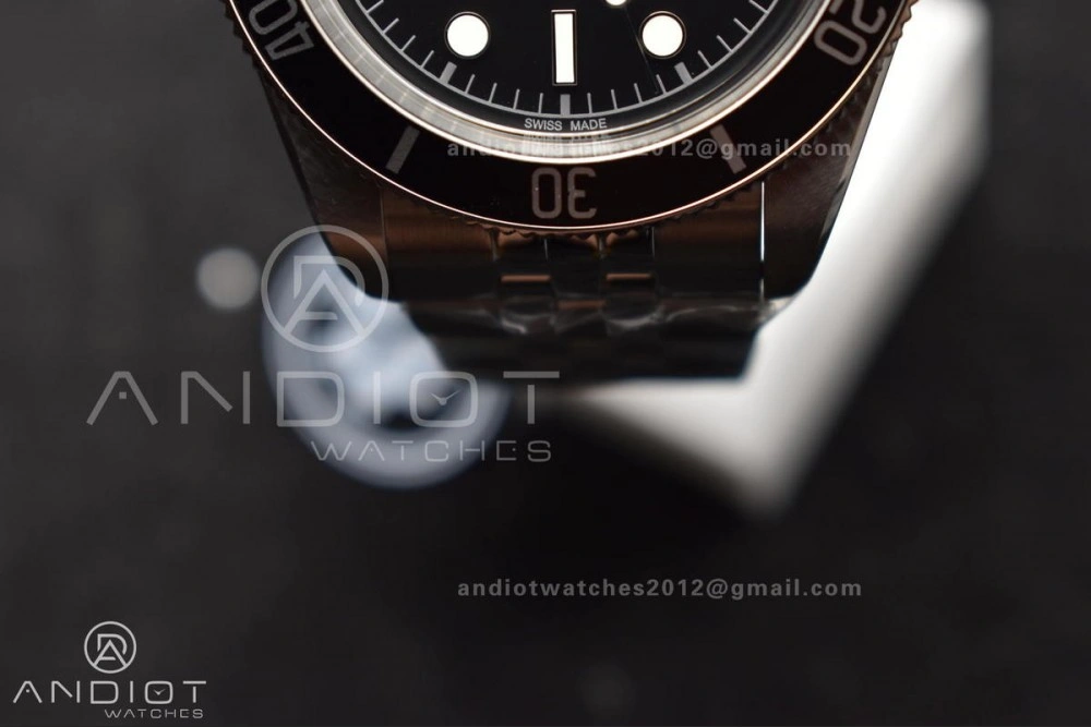Heritage Black Bay 41mm SS ZF 1:1 Best Edition Black Dial on Jubilee Bracelet A2824