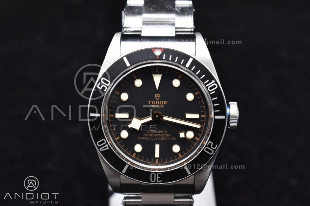 Heritage Black Bay Black Bezel ZF 1:1 Best Edition on SS Bracelet A2824 V5