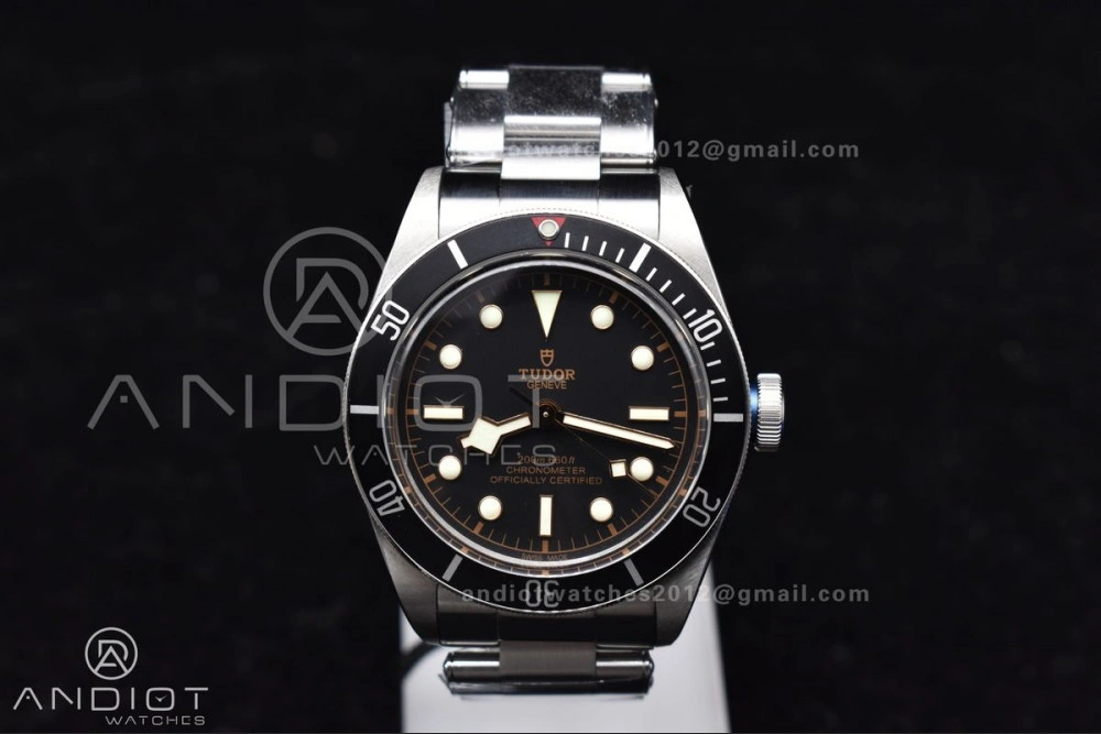 Heritage Black Bay Black Bezel ZF 1:1 Best Edition on SS Bracelet A2824 V5